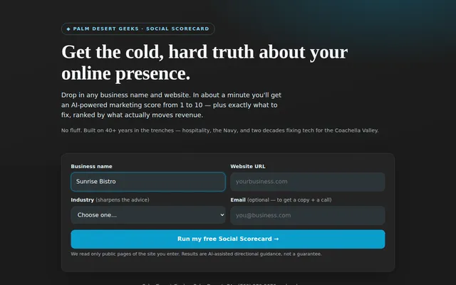 Social Scorecard